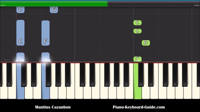 Maroon 5 Girls Like You Slow Easy Piano Tutorial смотреть онлайн
