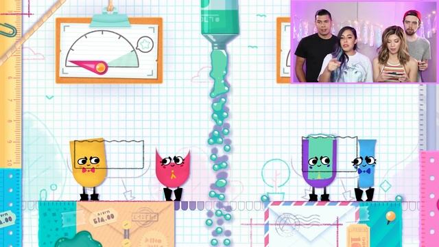 CUTTING FRIENDSHIPS IN HALF w Gloom - Snipperclips  Nintendo Switch