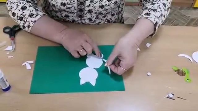 Котик из ватных дисков смотреть онлайн