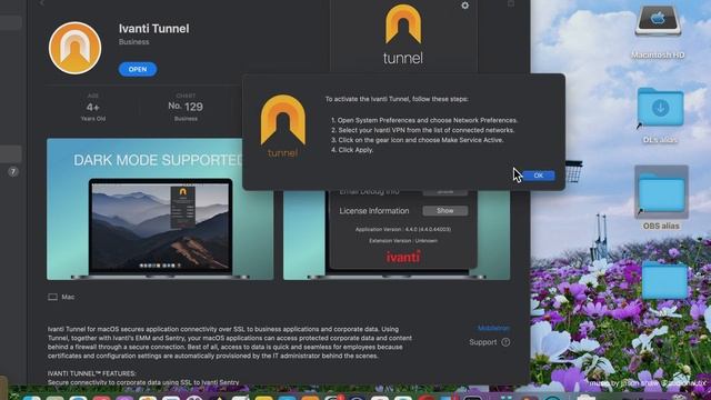 Ivanti Tunnel Business App [MAC] Basic Overview