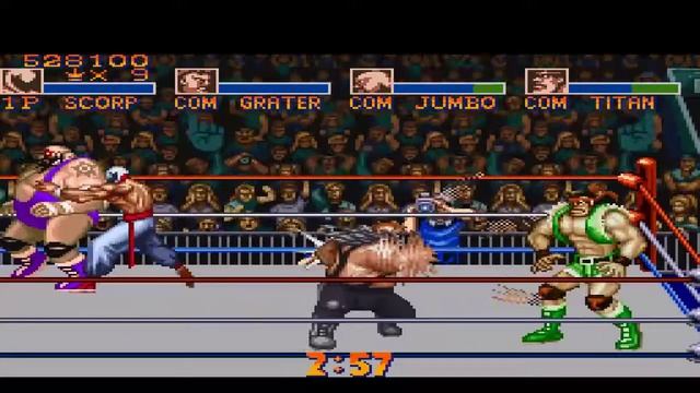 Saturday Night Slam Masters - SNES смотреть онлайн