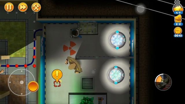 [Robbery Bob 2: Double Trouble walkthrough] Shamville - 4 смотреть онлайн