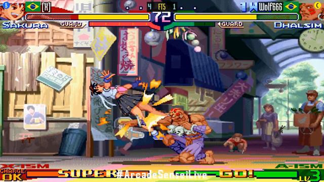 FT5 @sfa3: [X] (BR) vs Wolf666 (BR) [Street Fighter Alpha 3 Fightcade] Jan 12 смотреть онлайн