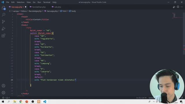 Pemrograman Web - Menggunakan tipe data dan control program, serta prosedur dan fungsi смотреть онлайн