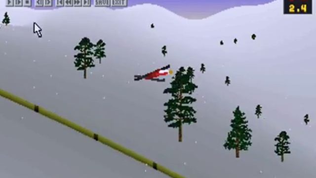 Deluxe Ski Jump 2 - 272.5 Meteres in Australia смотреть онлайн