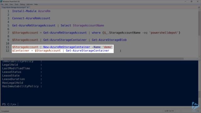 How To Copy Files Into A Microsoft Azure Storage Account Using PowerShell смотреть онлайн