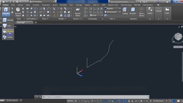 AutoCAD tutorial - how to make bowl смотреть онлайн