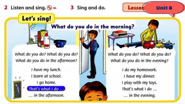 Family and Friends 2 Unit 8