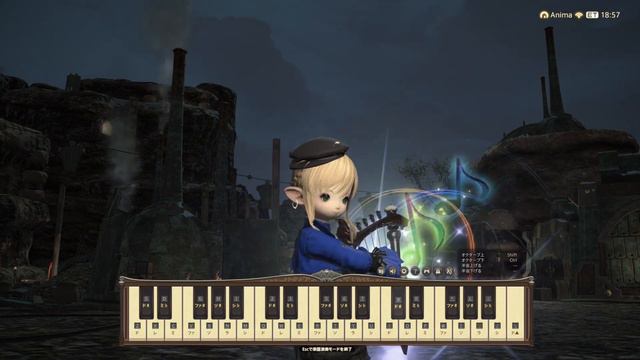 【FF14】City Ruins - Rays of Light (From NieR:Automata) 遺サレタ場所／斜光 楽器演奏 bard perform solo смотреть онлайн