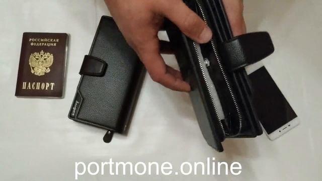 Обзор мужского портмоне Baellerry Business в этом году смотреть онлайн