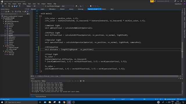 OpenGL/C++ 3D Tutorial 50 - Light attenuation! (Limiting light radius) + fixes! смотреть онлайн