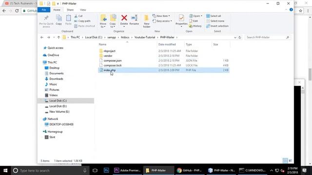 Send Mail Using PHPMailer - PHP Tutorial смотреть онлайн