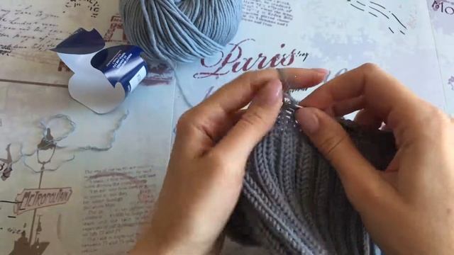 Детская шапка спицами | Понятный мастер класс ДЛЯ НАЧИНАЮЩИХ смотреть онлайн