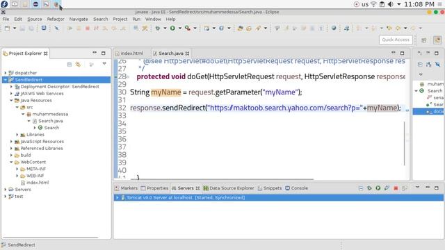 18 JAVA EE Servlets HttpServletResponse & sendRedirect смотреть онлайн