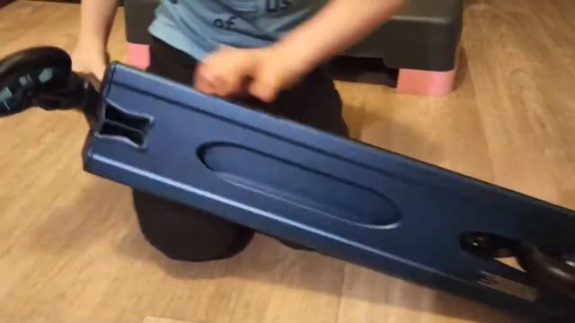 Самокат Tech Team TT Draco 2021. Распаковка, обзор и мини-тест. смотреть онлайн