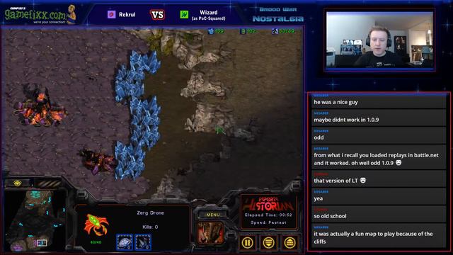 Rekrul Vs Wizard on Lost Temple (2002 CompUSA 20k Gamefixx Starcraft Ladder Game) смотреть онлайн