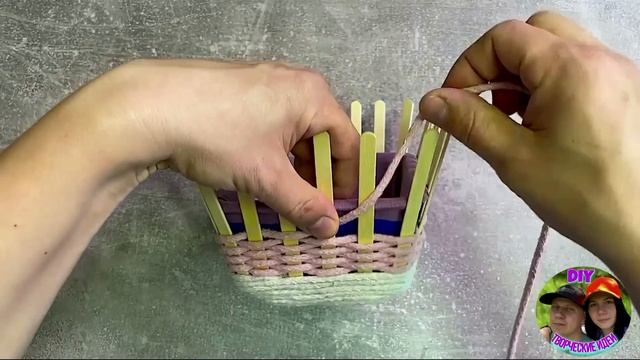 ?МИНИМАЛЬНЫЕ ЗАТРАТЫ,А ВЫГЛЯДИТ ОЧЕНЬ ДОРОГО?ИДЕИ ИЗ ПЛАСТИКОВЫХ КОНТЕЙНЕРОВ?КОРЗИНА СВОИМИ РУКАМИ