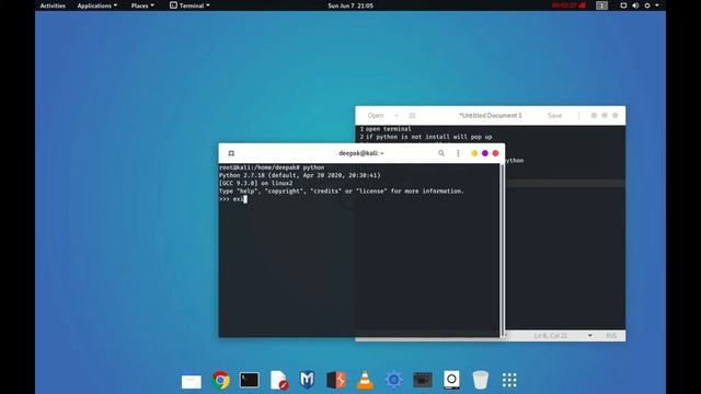 Installing Python IDLE on latest Kali 2020.2 смотреть онлайн
