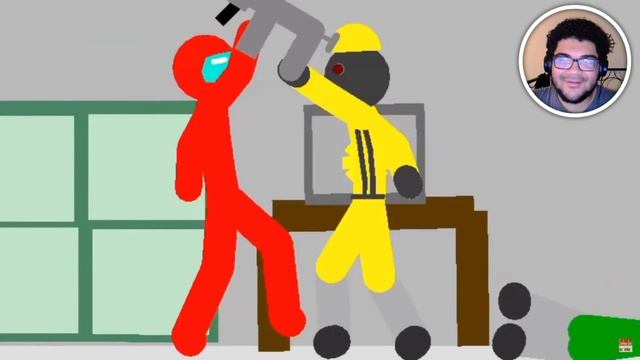 Impostor Vs Soldiers and Torcher (Among Us Vs Piggy) - Stick Nodes Roblox Piggy (REACTION VIDEO) смотреть онлайн
