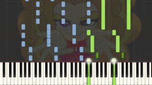 Welcome to The Show - MLP:EQG - Synthesia [Piano Tutorial]