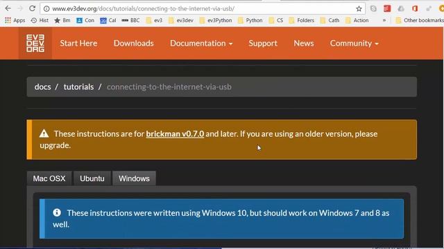 EV3 Python: Set up a Network Connection смотреть онлайн