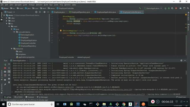 Spring Boot y MongoDB - Turorial (parte 3) смотреть онлайн