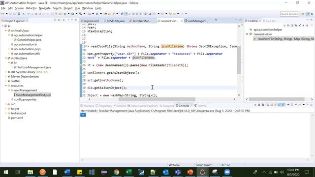 31. API Automation Framework - Helper Class Creation Part 1 Rest Assured, API Automation Playlist смотреть онлайн