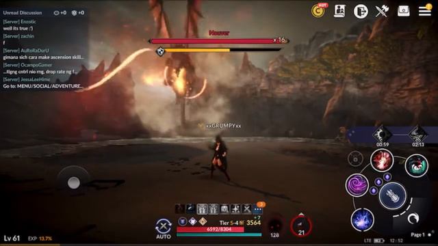 Black Desert Mobile - World Boss Nouver - Raven смотреть онлайн