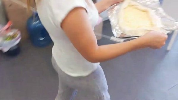 Хачапури по-аджарски в аэрогриле.