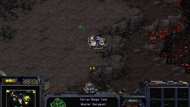 StarCraft: Brood War - 1 Terran vs 1 Zerg ( 1 Computer vs 1 Computer ) AI vs AI - Map: Inferno смотреть онлайн