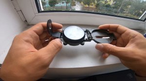 Компас выживания север DC45-2A, военный, туристический, складной, металический, многофункциональный