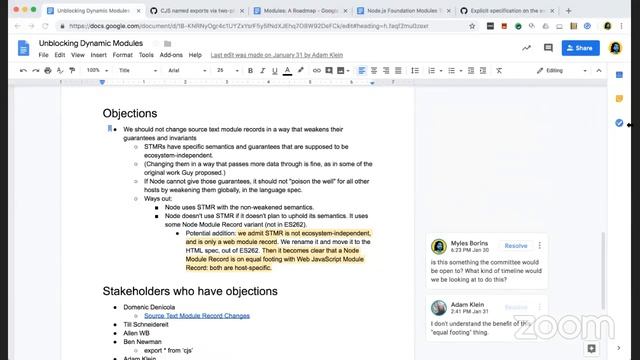 Node.js Foundation Modules Team Meeting 2019-02-20 смотреть онлайн