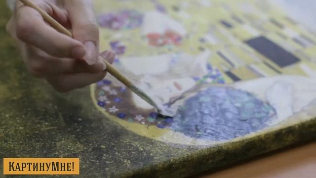 Прорисовка текстурным гелем климт. КартинуМне! смотреть онлайн