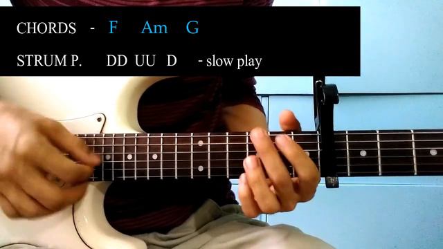 BLOOD ON MY JEANS - JUICE WRLD - EASYCHORDS (2lesson) - guitar tutorial смотреть онлайн