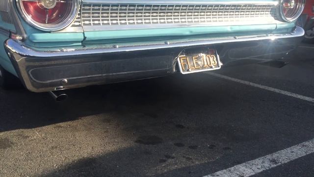 1963 Ford Country Sedan with new headers and glasspacks смотреть онлайн
