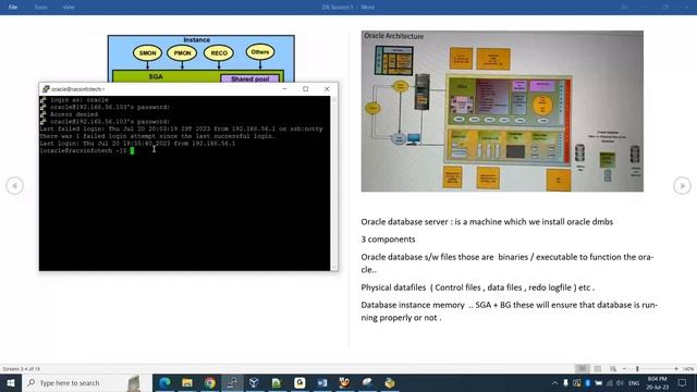 Oracle DBA Architecture part 1 смотреть онлайн