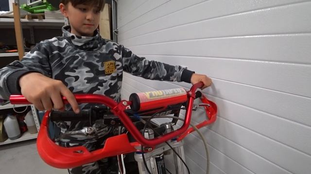 Замена руля на Питбайке BSE EVO 110 смотреть онлайн