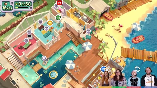 THROW THE COUCH OUT THE WINDOW!! - Moving Out 2 - Ep1 смотреть онлайн