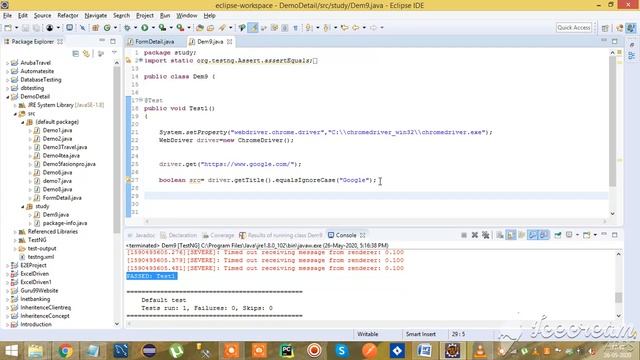 Selenium Tutorial | assertFalse() in Selenium|TestNG|Selenium automation java смотреть онлайн