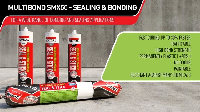 Soudal Multibond SMX50 - Seal & Stretch смотреть онлайн