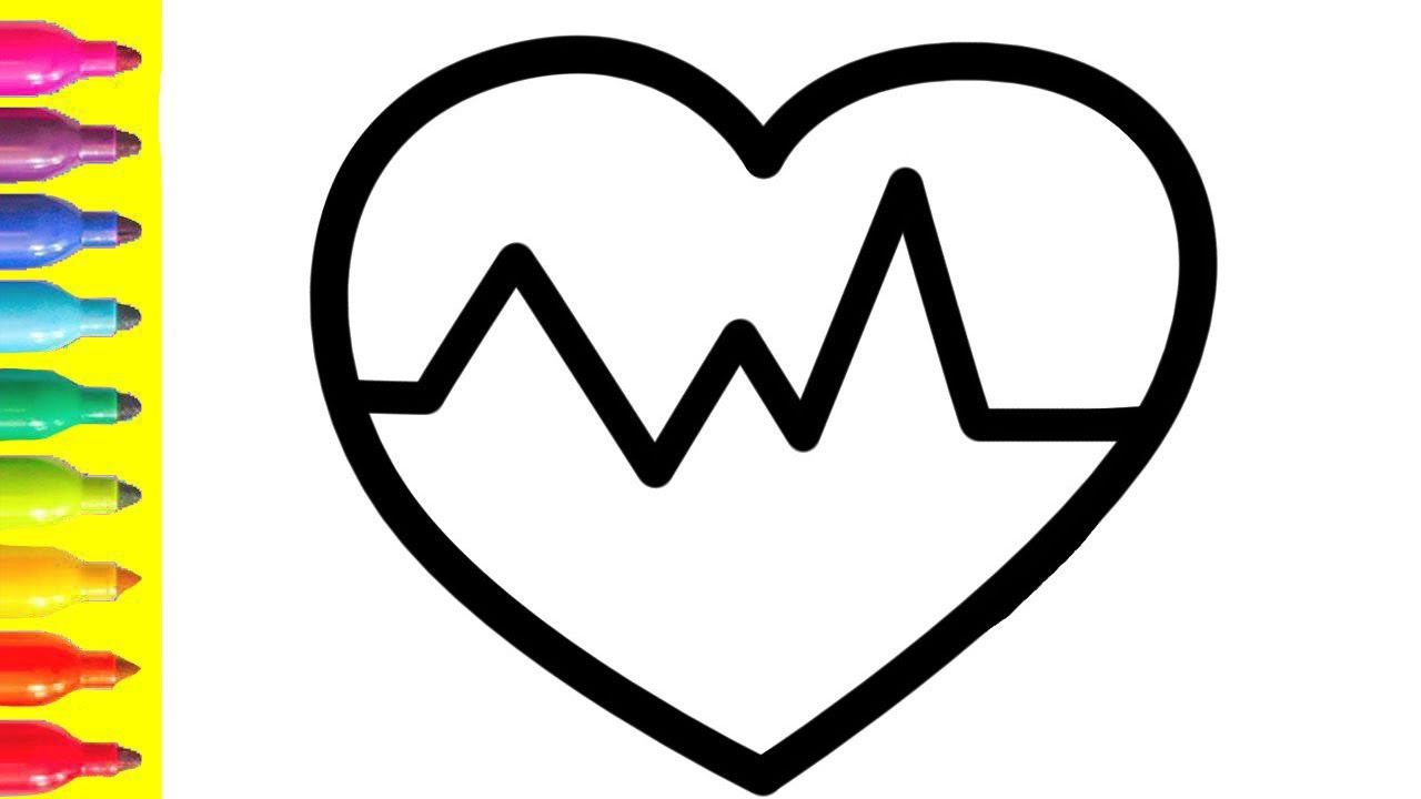 Bolalar Uchun Yurakni Qanday Chizish Mumkin&How To Draw A Heart For Children