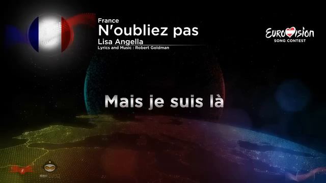 Lisa Angell-N'oubliez pas (France) Eurovison Song Contest 2015 смотреть онлайн