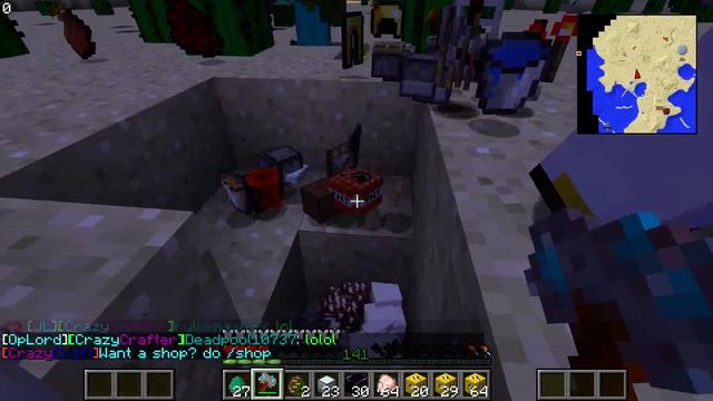 Minecraft Mods|Crazy craft ep 1| Lucky block opening! смотреть онлайн