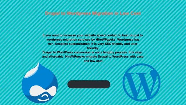Drupal to Wordpress Migration in Low Cost смотреть онлайн