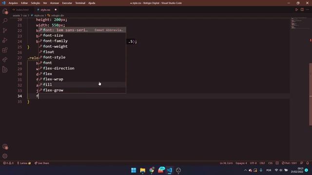 Relógio Digital DINÂMICO | HTML, CSS e JS. смотреть онлайн