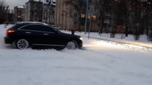 полный привод infiniti fx35 зимой