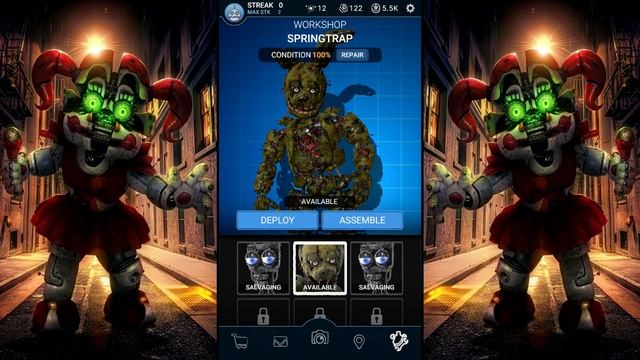 FNAF AR: Special Delivery - SPRINGTRAP SUIT UNLOCKED! смотреть онлайн