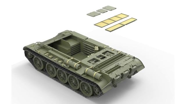 Модель танка Т-44 (MiniArt 35193) смотреть онлайн