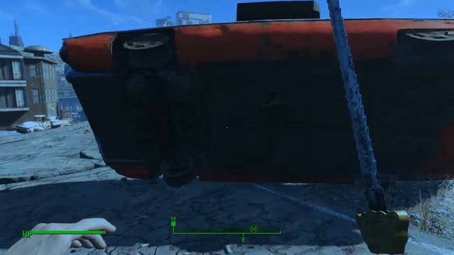 Fallout 4 Silly Physics: Spinning Car смотреть онлайн