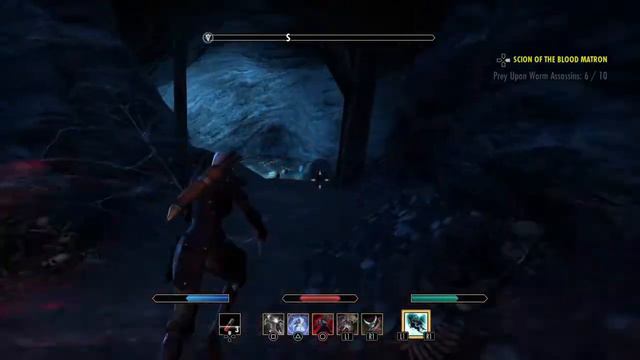 The Elder Scrolls Online: low level vampire quest part 2 смотреть онлайн